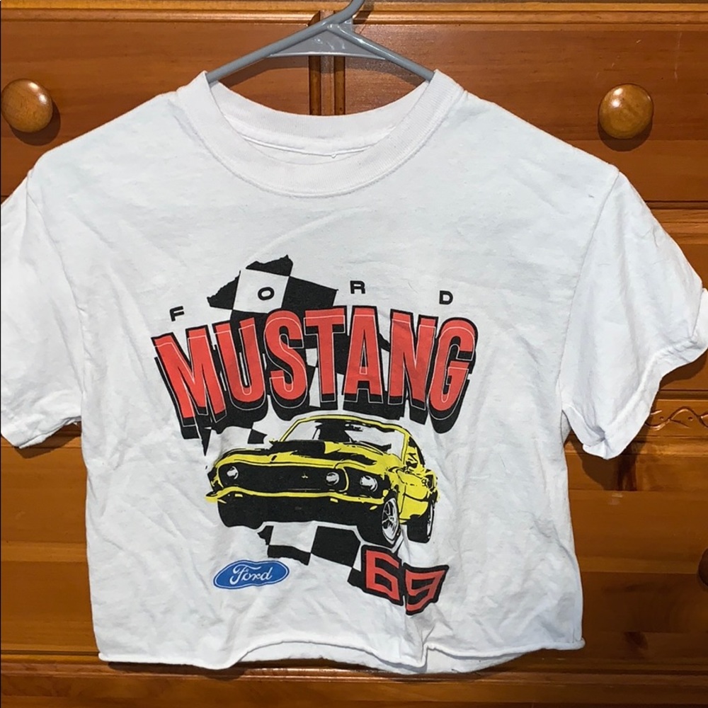 White fashion tee